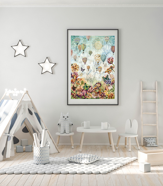 "Garden View" Print