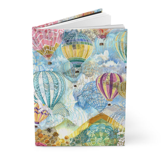 Hardcover Journal - Hot Air Balloon