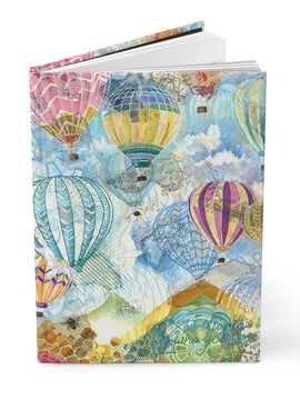 Hardcover Journal - Hot Air Balloon