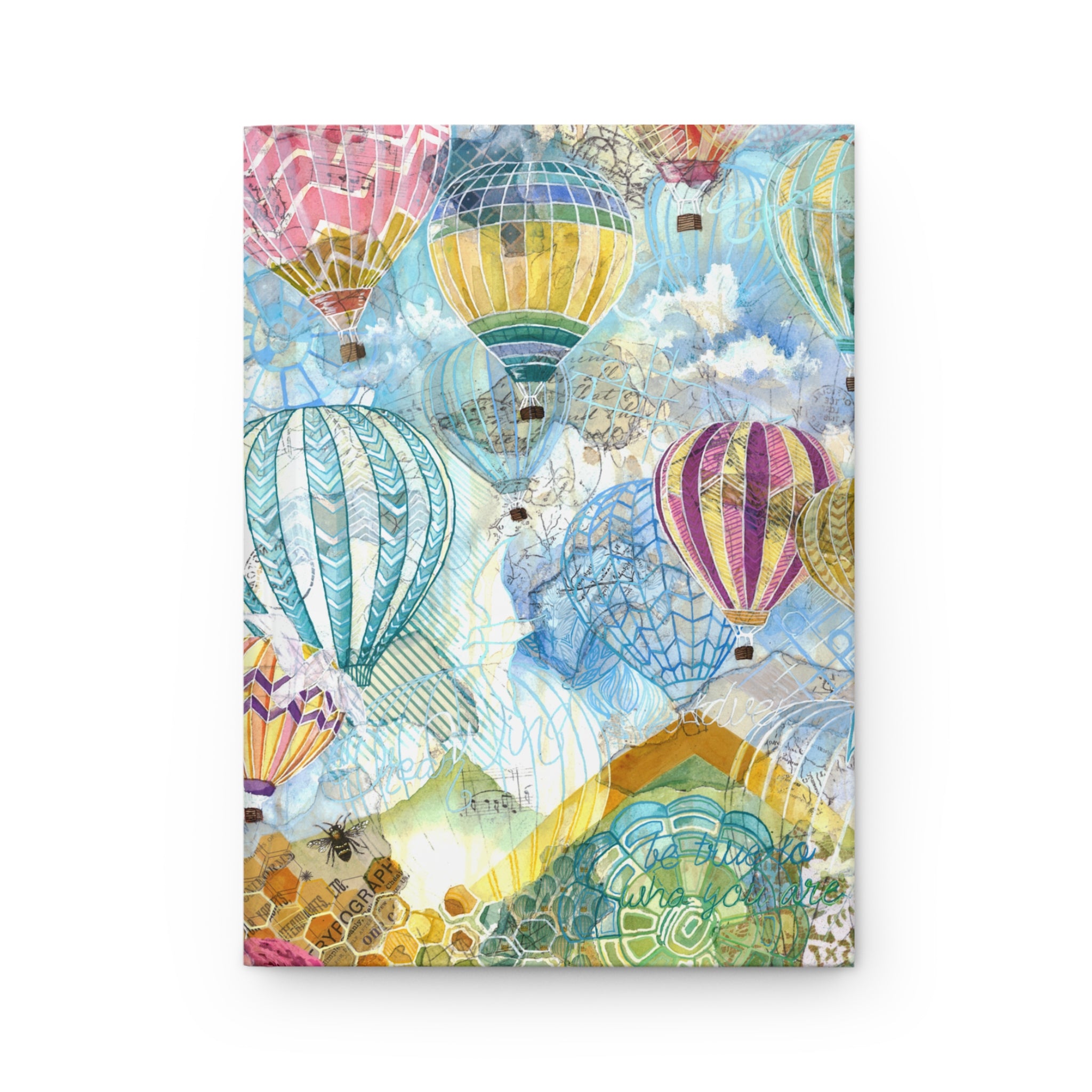 Hardcover Journal - Hot Air Balloon