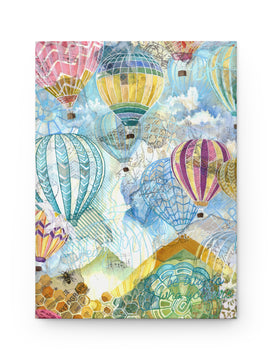 Hardcover Journal - Hot Air Balloon