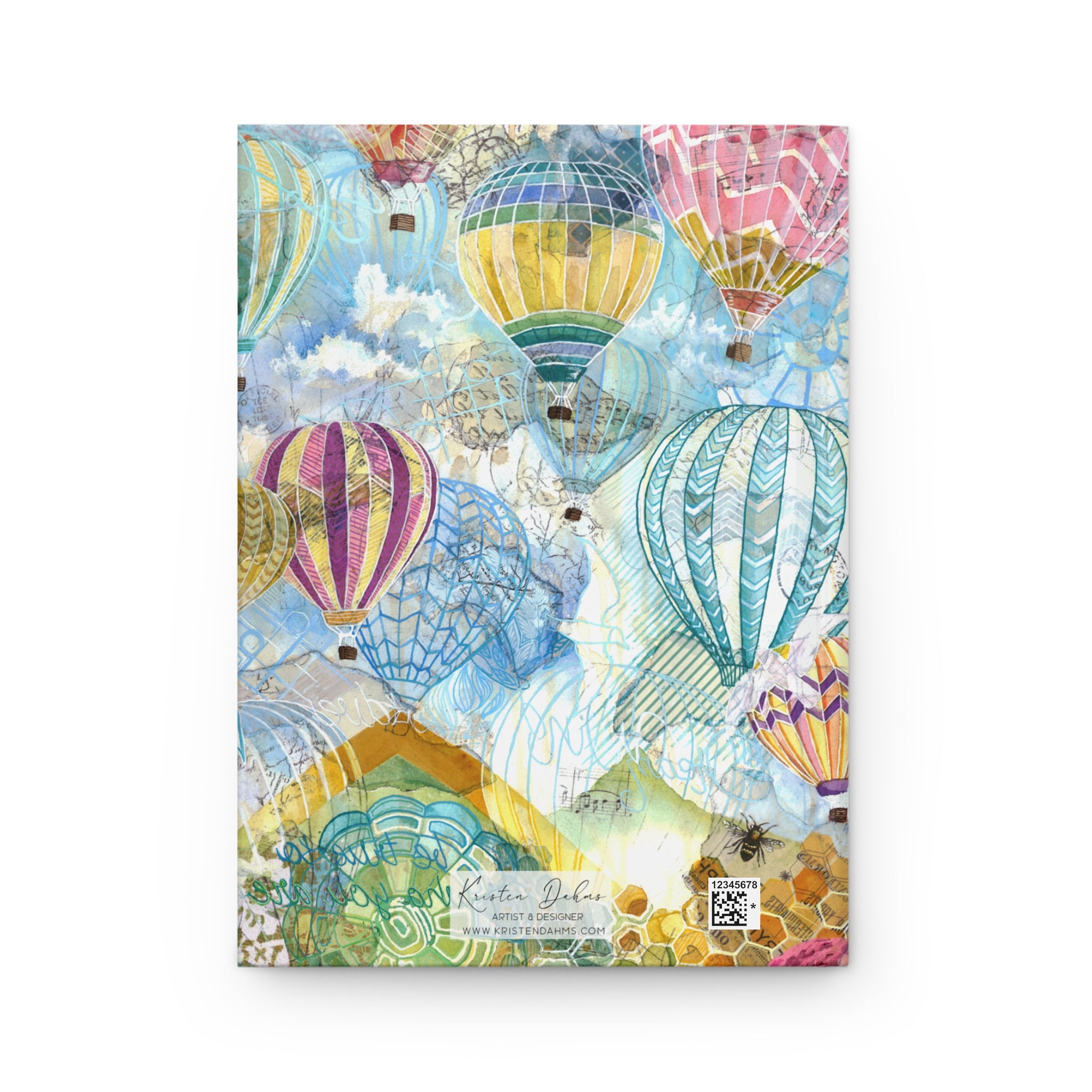 Hardcover Journal - Hot Air Balloon