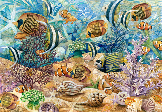 "Sea Life" print