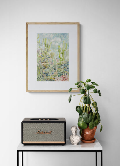 "Stick To It" Framed Print