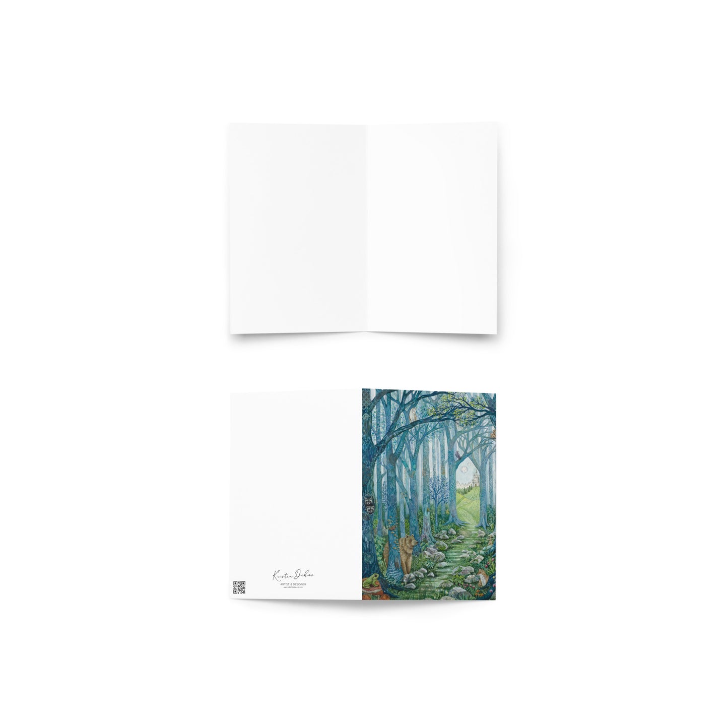 "Wonderland" Greeting card