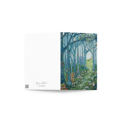 "Wonderland" Greeting card