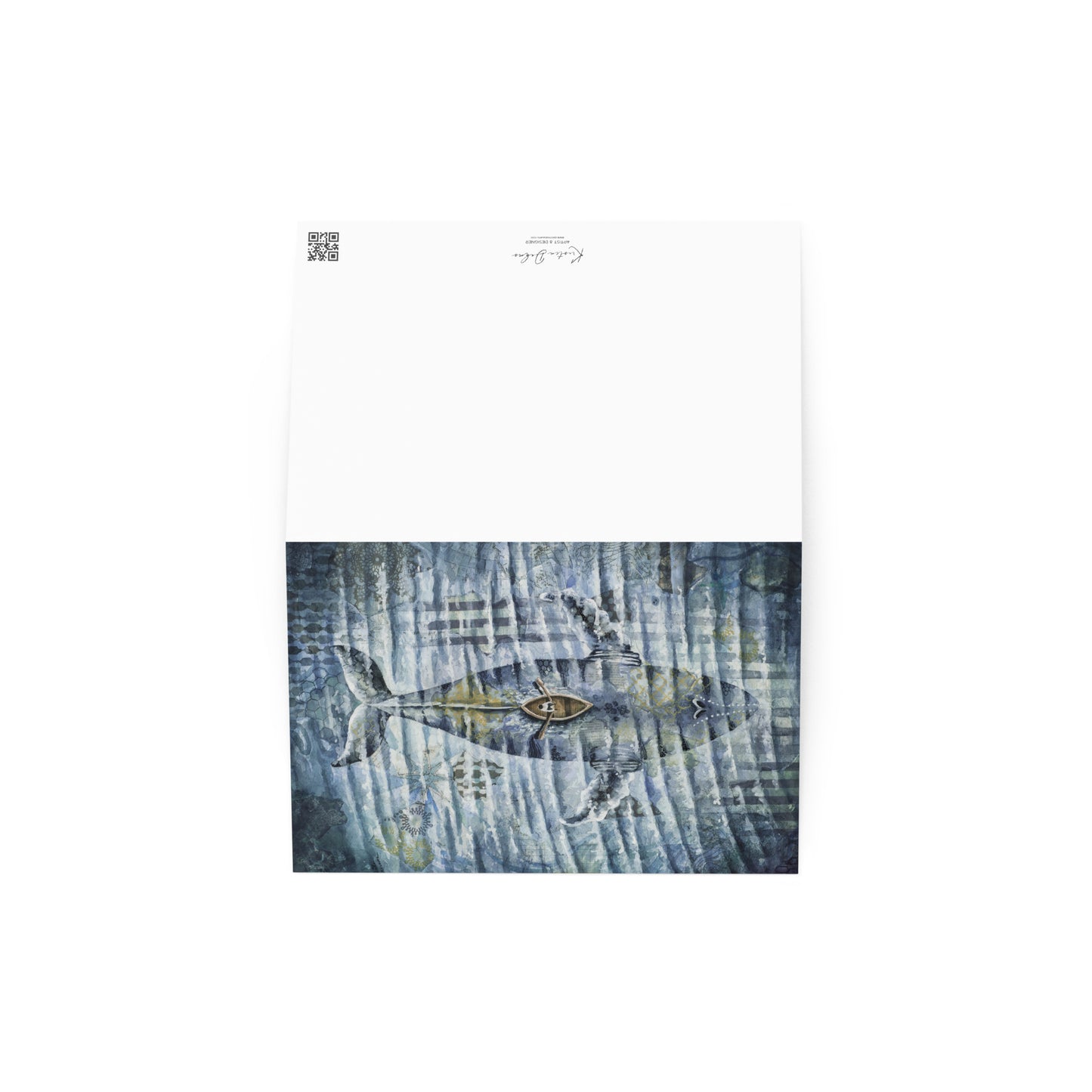 "Above and Below" Greeting Card