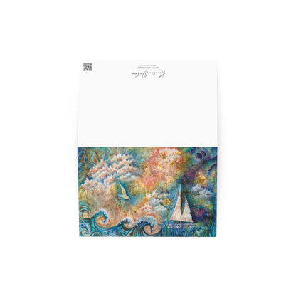 "Dreaming at Sea" Greeting Card
