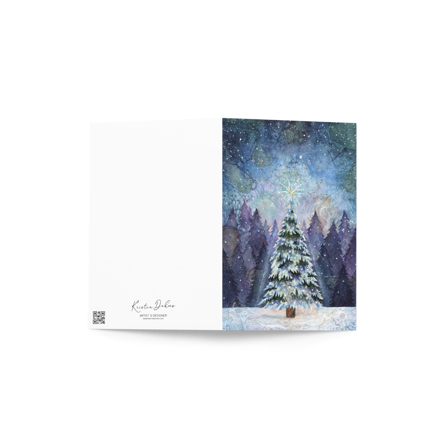 "Christmas Lights" Greeting card