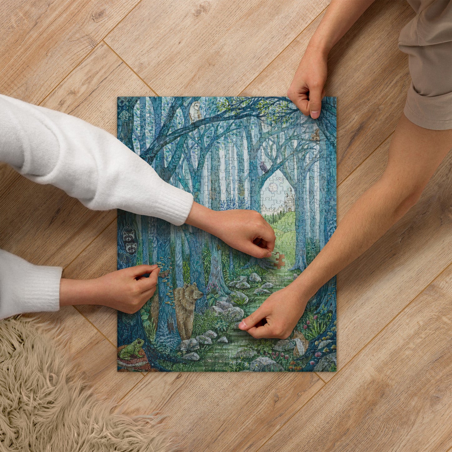 "Wonderland" Jigsaw puzzle 520 pieces