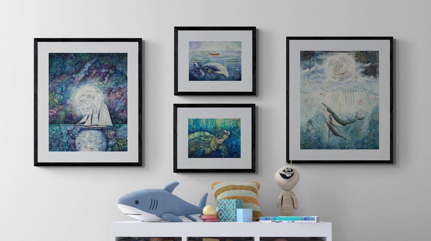 "Below and Above" Print