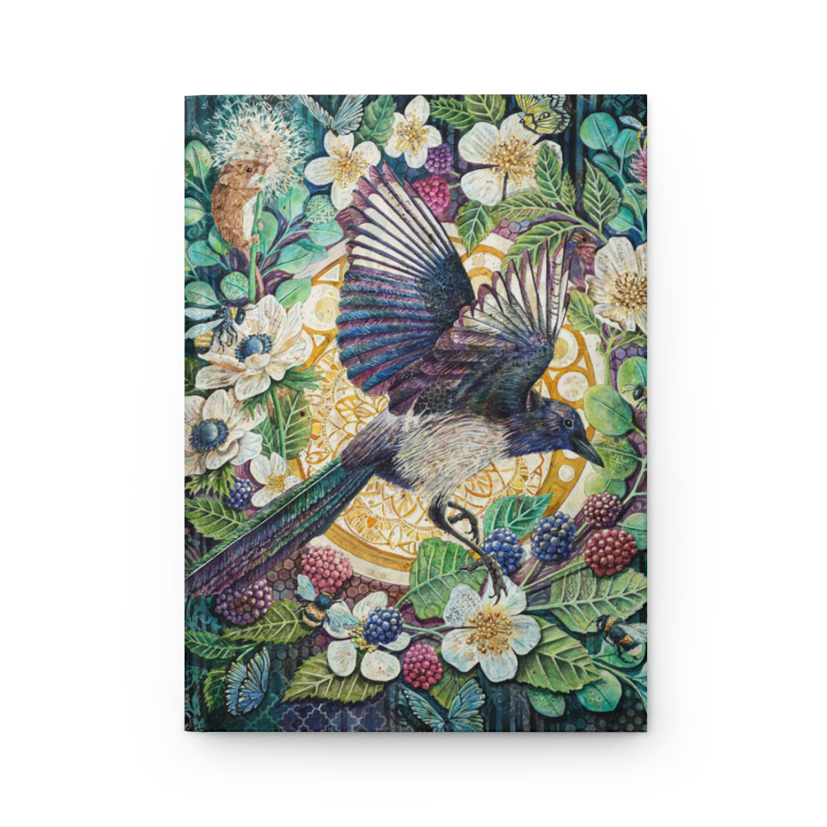 Hard Cover Journal - Magpie