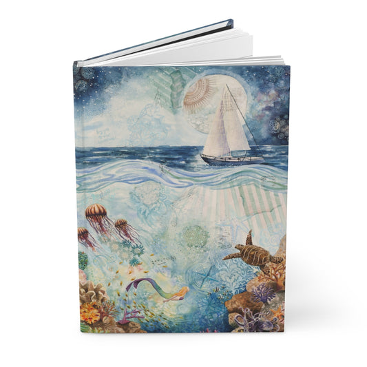 Hard Cover Journal - Mermaid