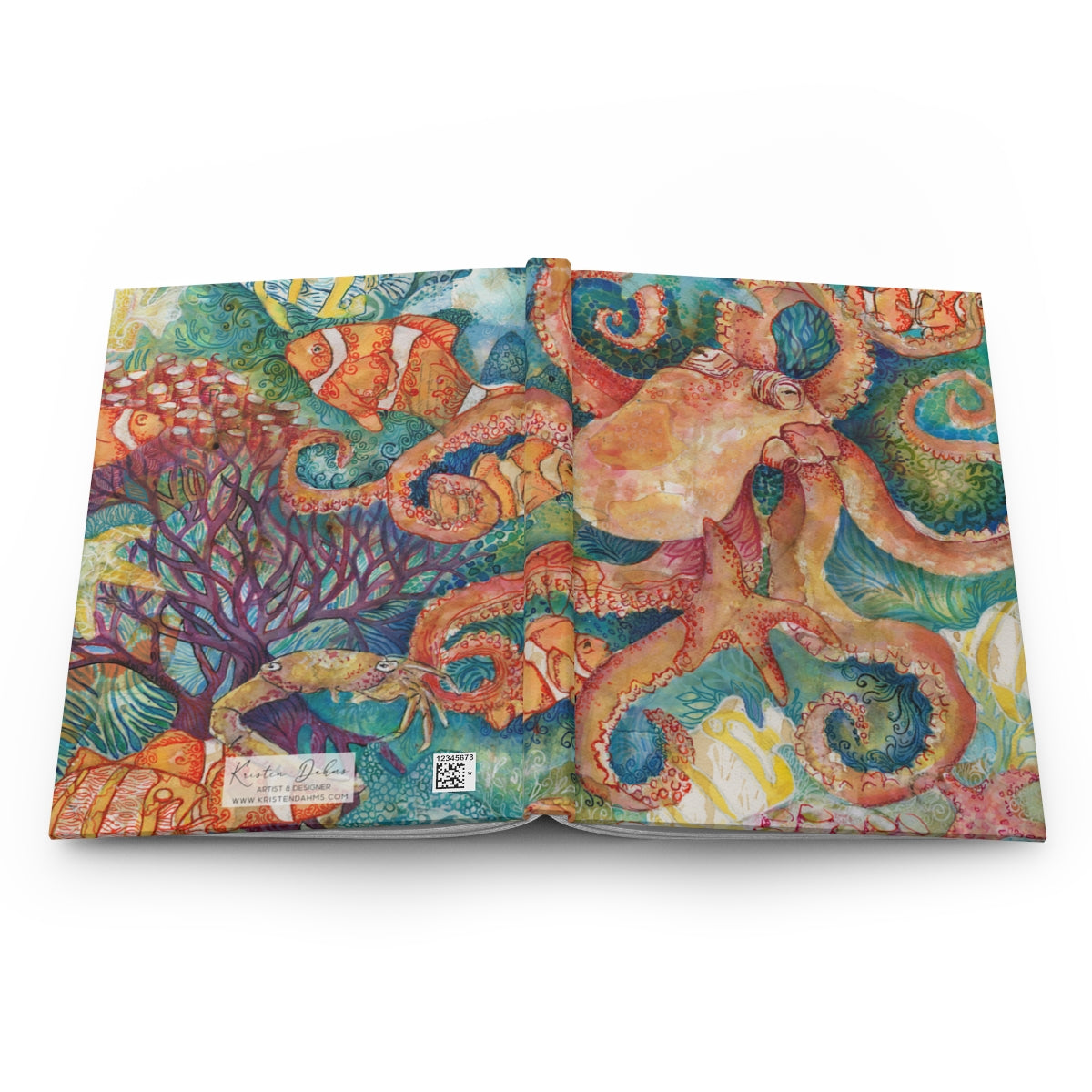 Hard Cover Journal - Reef
