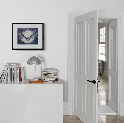 "The Sounds of Midnight" Framed Print