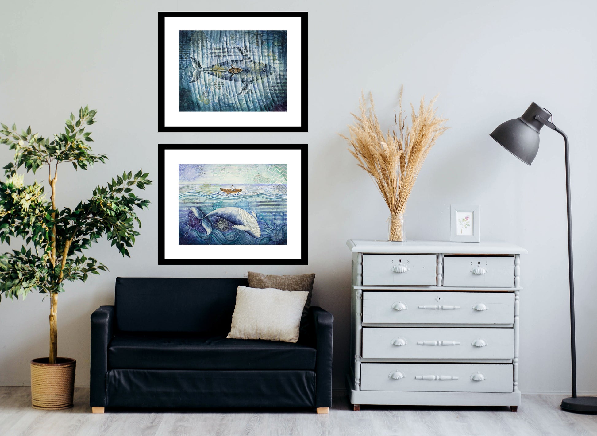 "Below and Above" Print