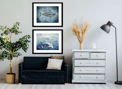 "Below and Above" Print