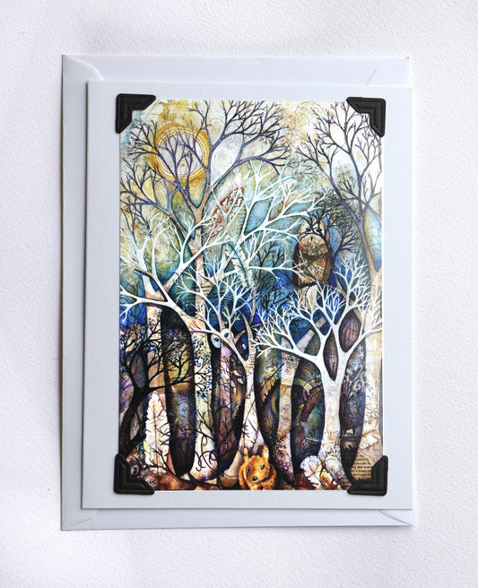"Winter Forest" Greeting Card